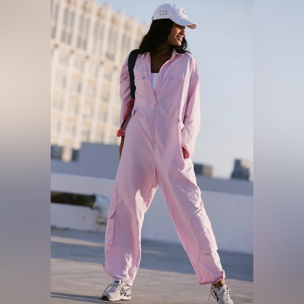 FREE PEOPLE
Mesmerize Me Coveralls cherry blossom